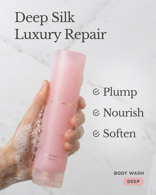 Deep Silky Pink Body Wash