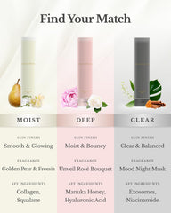 Clear Silky Black Body Wash