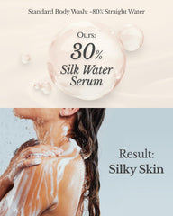 Clear Silky Black Body Wash
