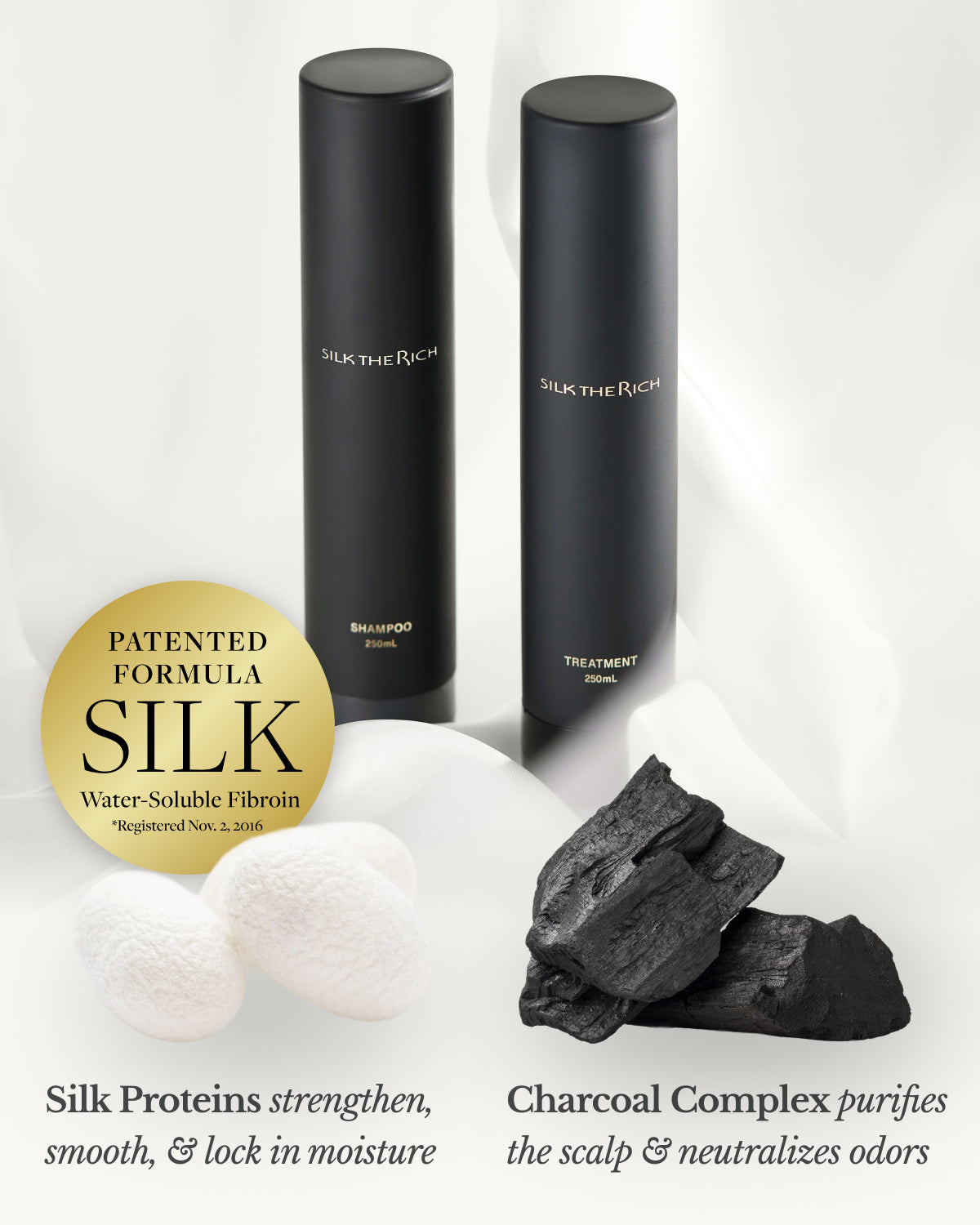 Black - Shampoo & Treatment (Conditioner)